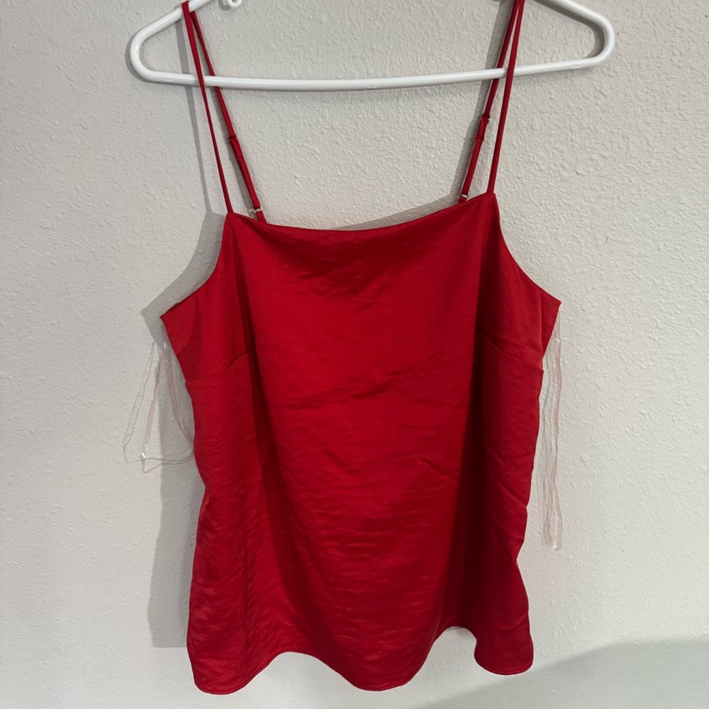 Auden Vibrant Red Camisole Top